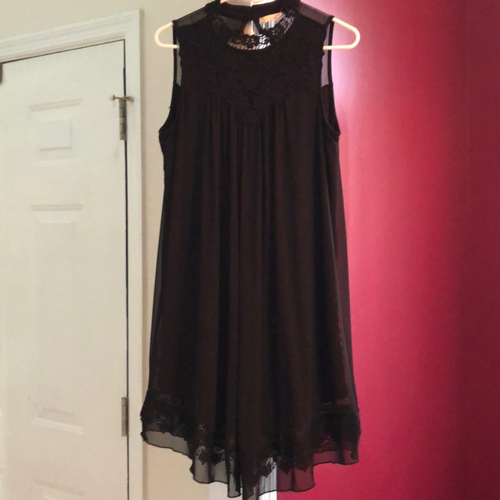Altar’d State Black Swing Dress